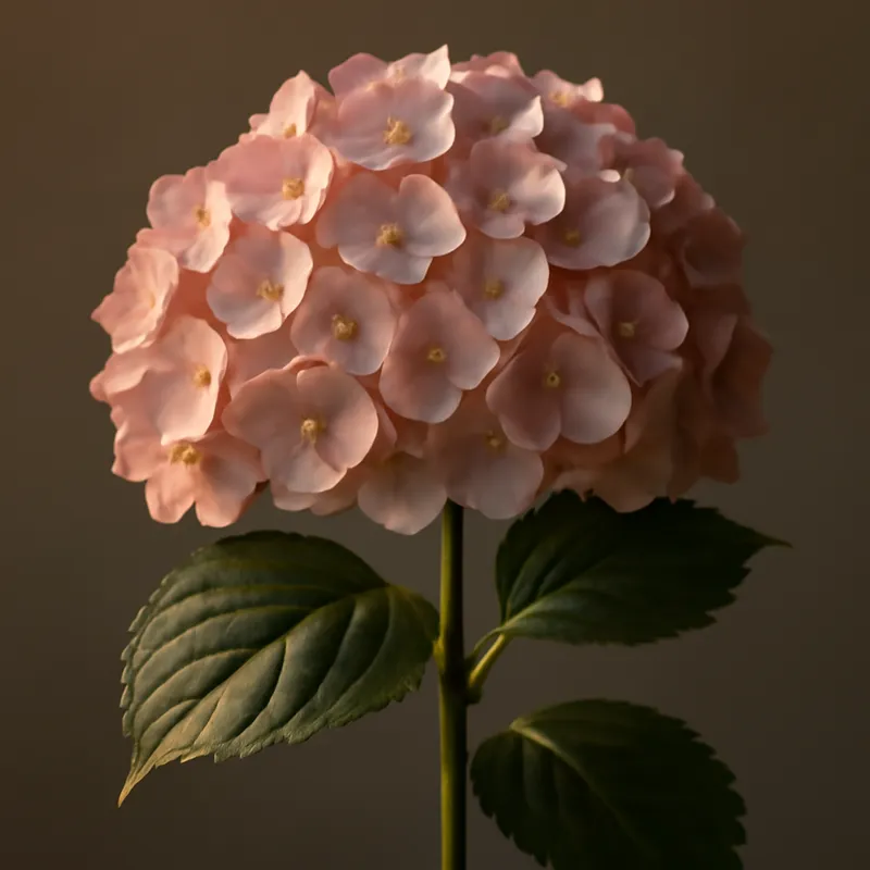 Hortensie - grossblumige Zierblume