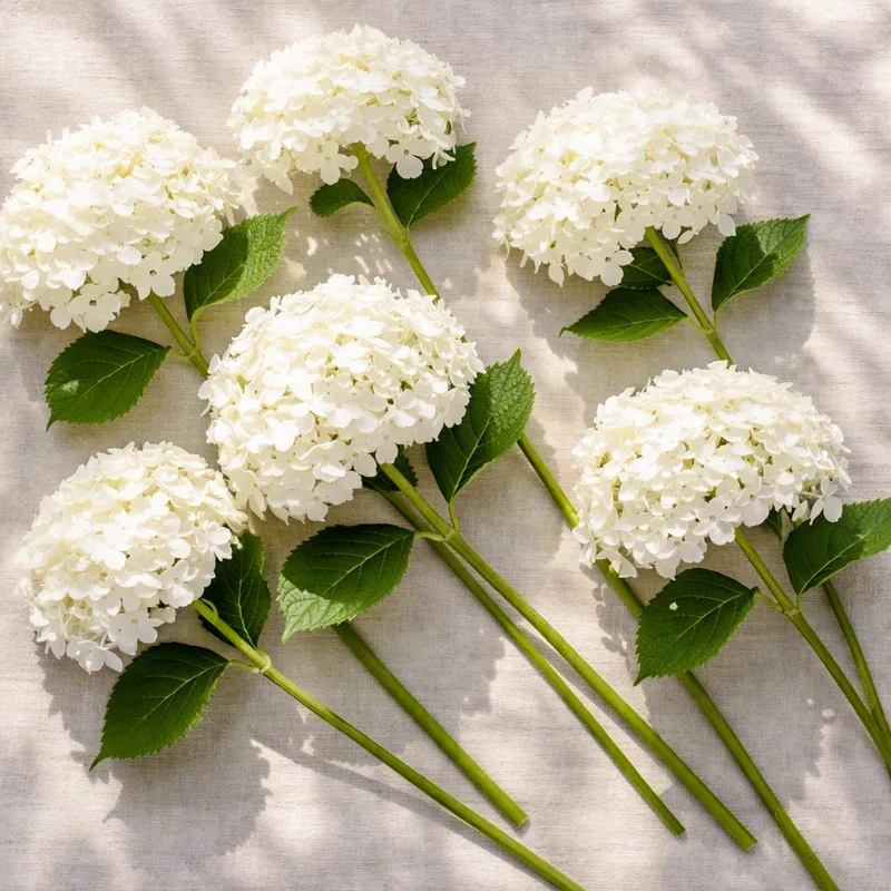 Hortensie - weiss - Bild 4