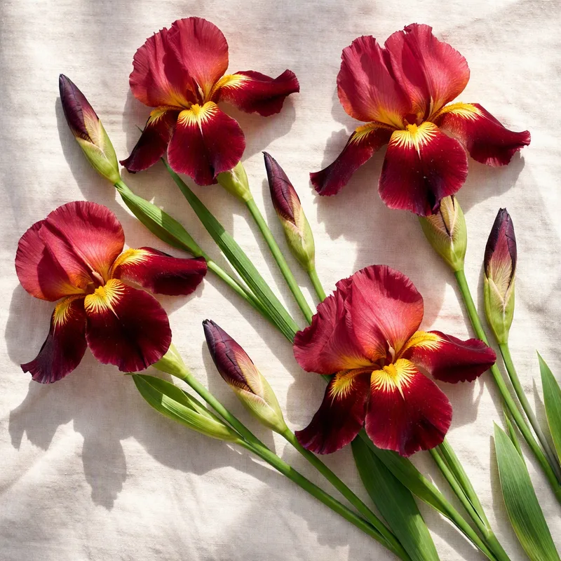 Iris - rot - Bild 4