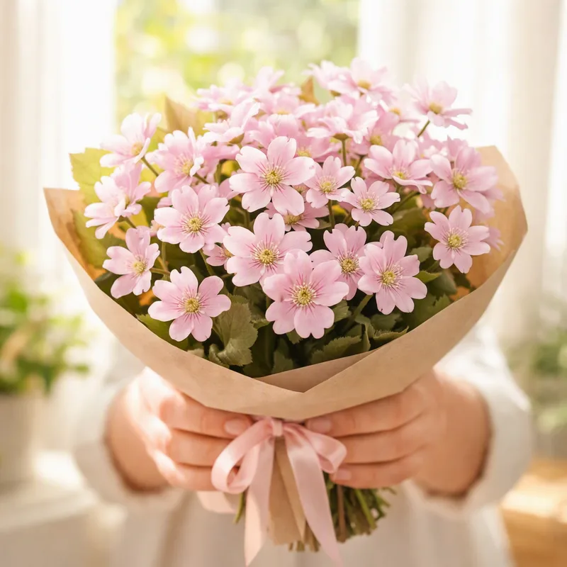 Leberblümchen - rosa - Bild 3