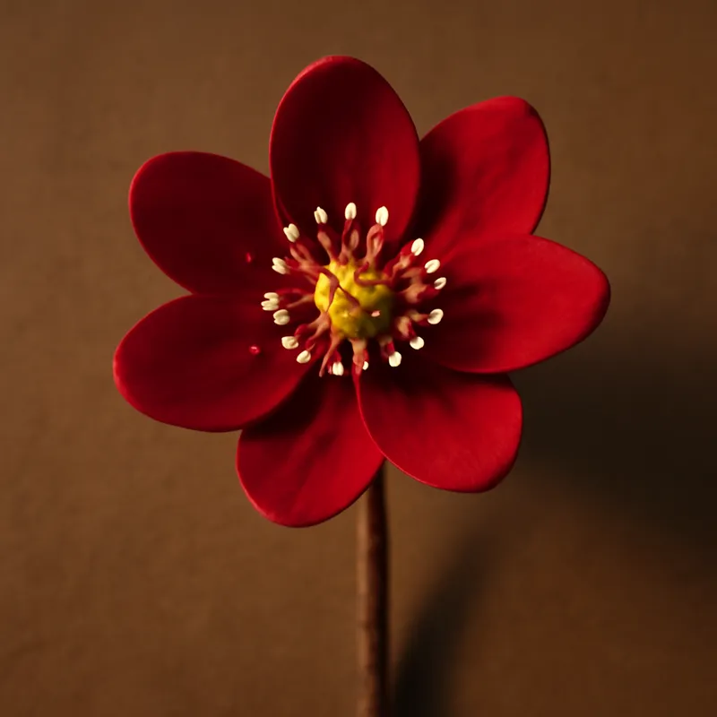 Leberblümchen - rot
