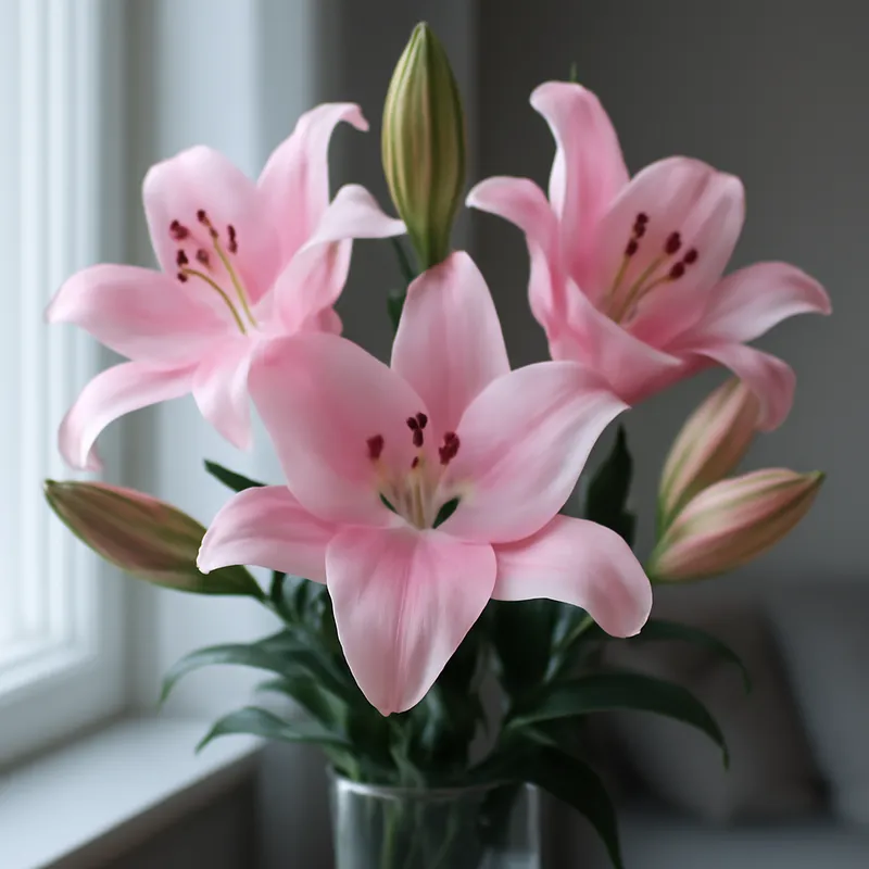 Lilie - rosa - Bild 3