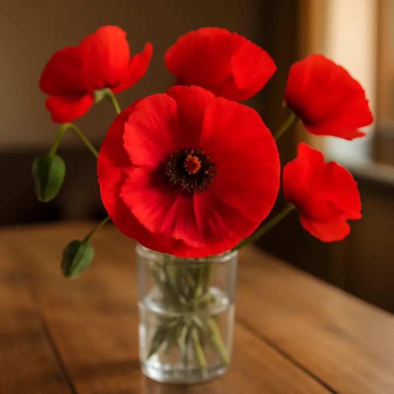 Mohn - rot - Bild 3