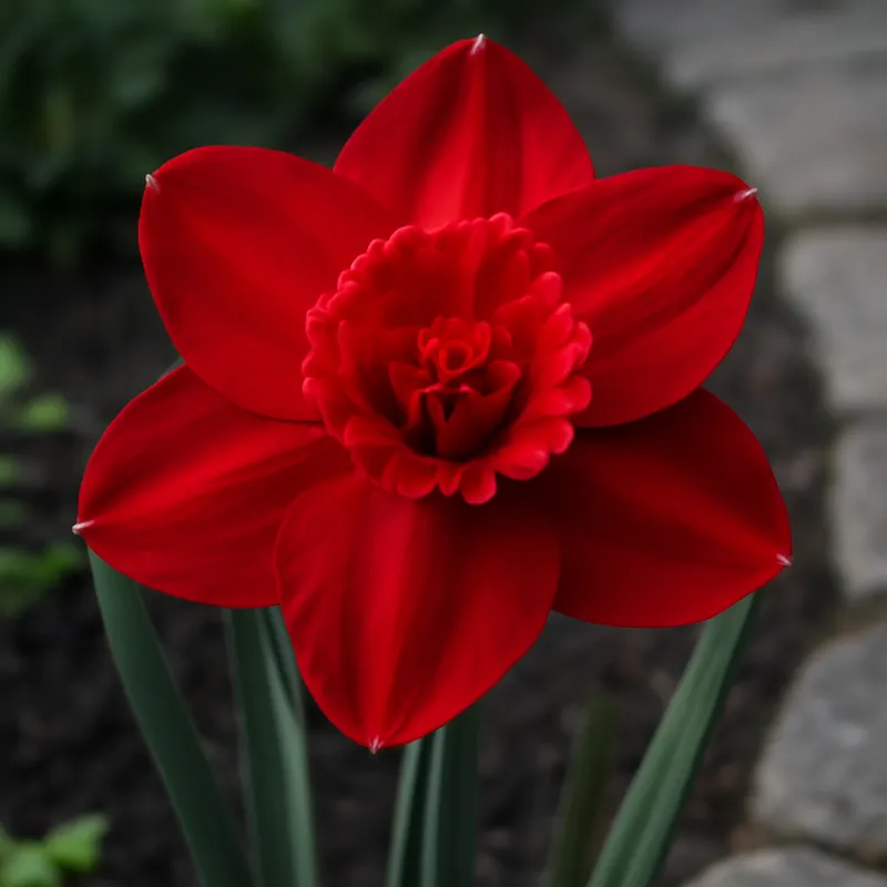 Narzisse - rot - Bild 4