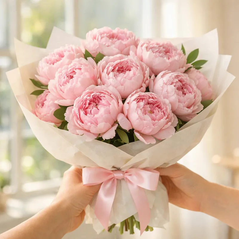 Pfingstrose - rosa - Bild 3