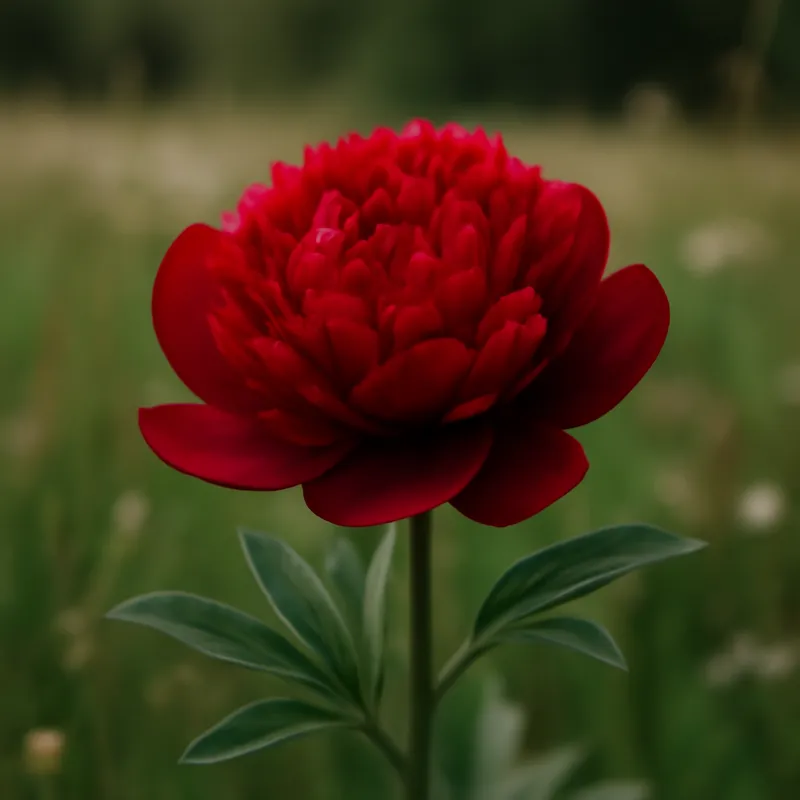 Pfingstrose - rot - Bild 4
