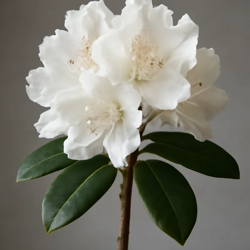 Rhododendron - weiss