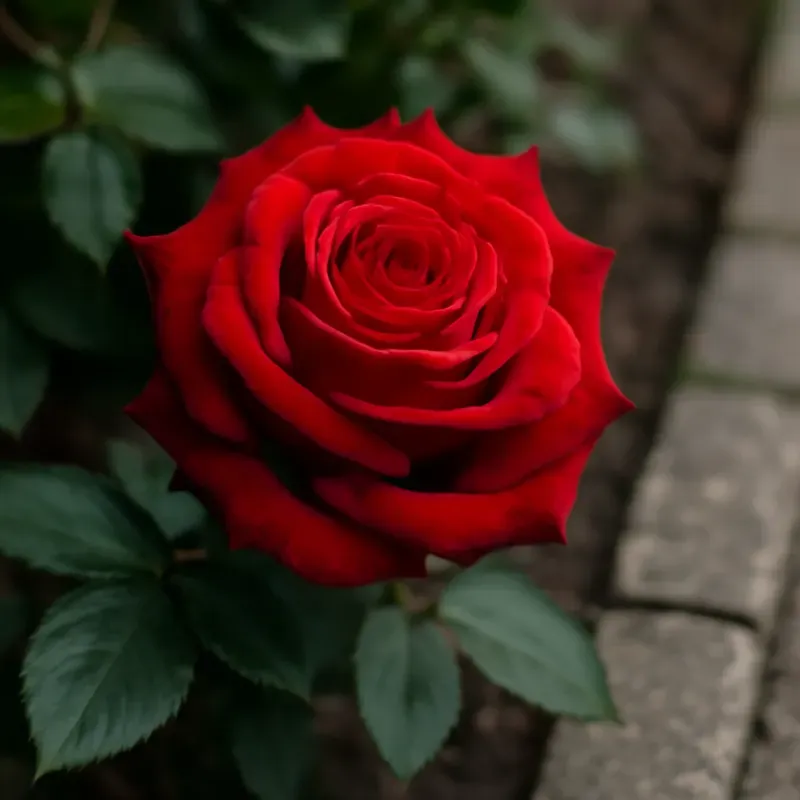 Rose - rot - Bild 4