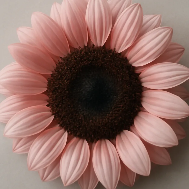 Sonnenblume - rosa - Bild 2