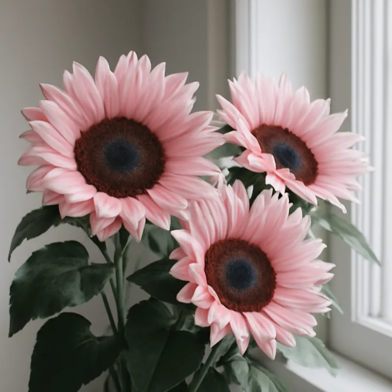 Sonnenblume - rosa - Bild 3