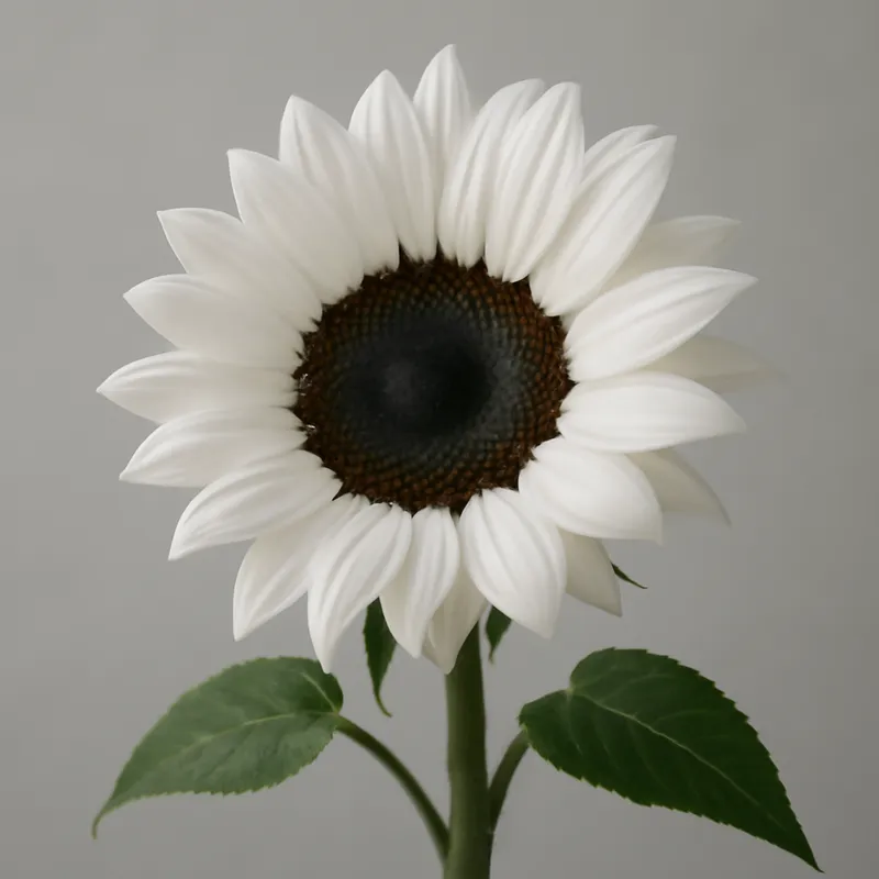 Sonnenblume - weiss