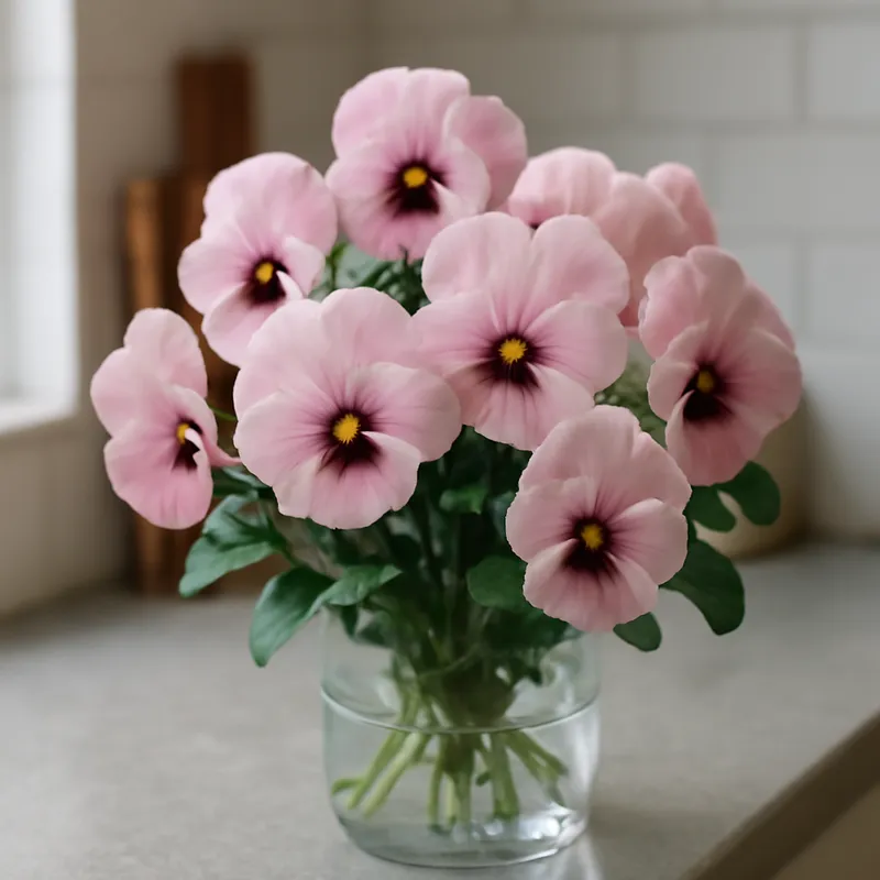 Stiefmütterchen - rosa - Bild 3