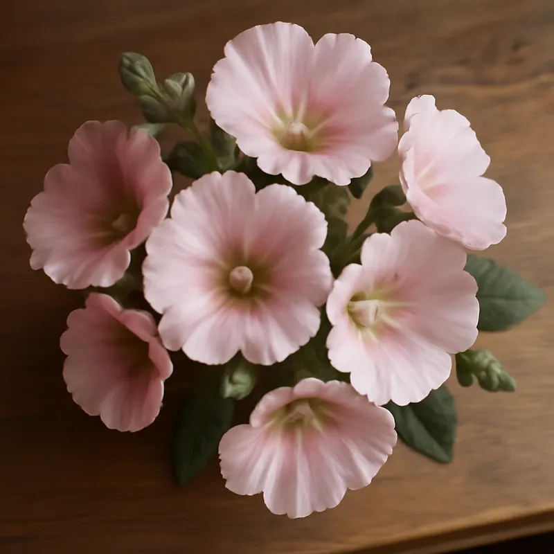 Stockrose - rosa - Bild 3
