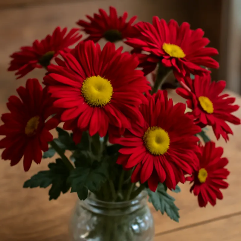 Wiesenmargerite - rot - Bild 3